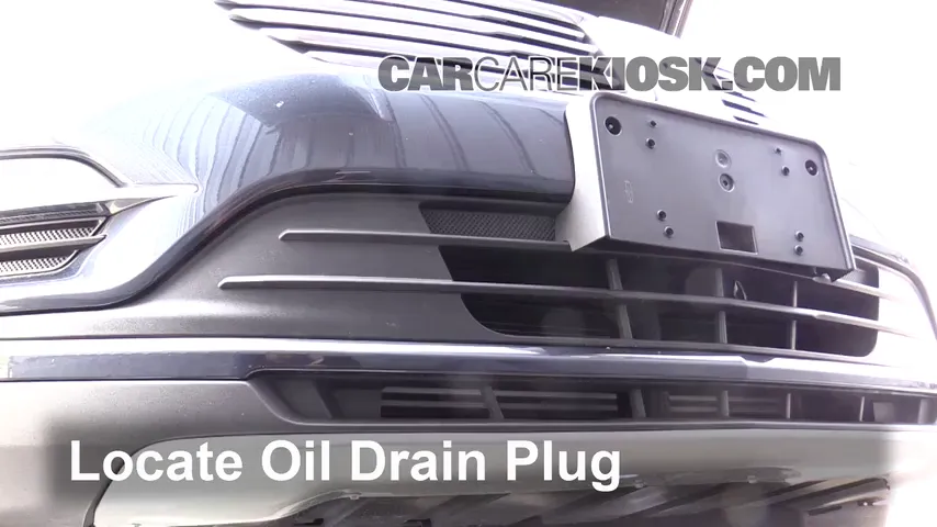 2015 Lincoln MKC 2.0L 4 Cyl. Turbo Aceite Cambiar aceite y filtro de aceite